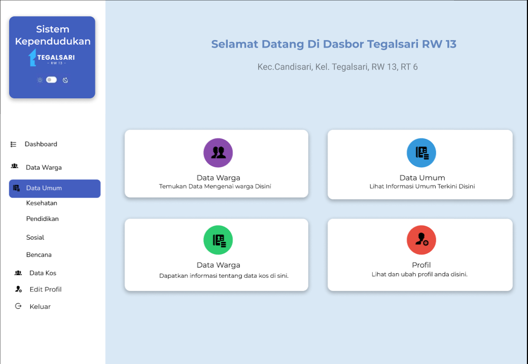 Sistem Informasi Kependudukan